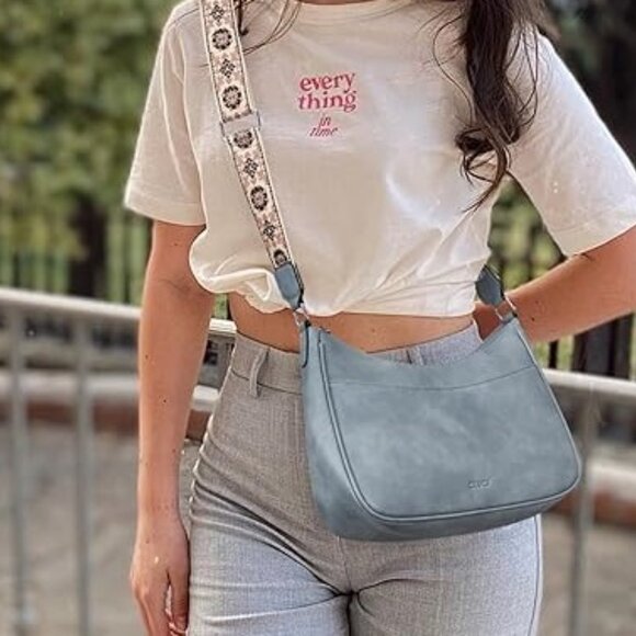 Crossbody Bag for Women, Shoulder Purse Leather, Purses - Picture 3 of 5